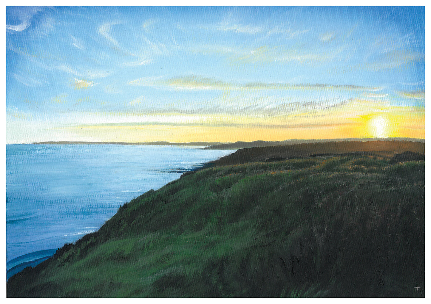 Fine Art Print - 'Sunset Over The Island'